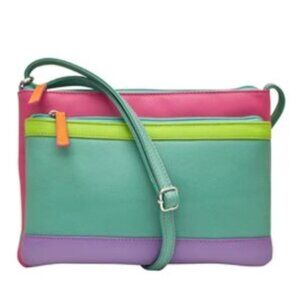 ILI RFID Leather Crossbody